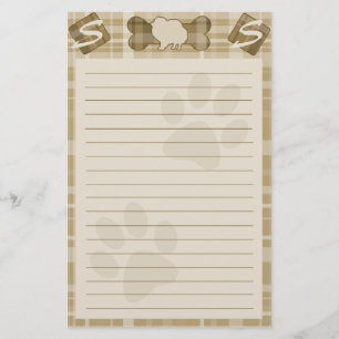 Pomeranian Dog Breed Stationery