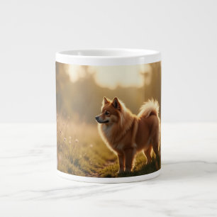 Pomeranian Dog Large Coffee Mug