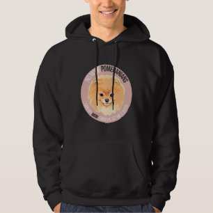 Pomeranian Dog Meme Sticker Hoodie