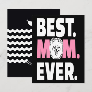 Pomeranian dog| Mom Gift Mother's Day Invitation