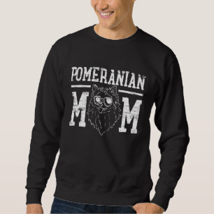 Pomeranian Dog Mom Mama Sweatshirt