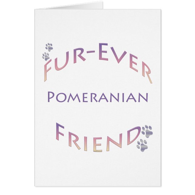 Pomeranian Furever (Front)