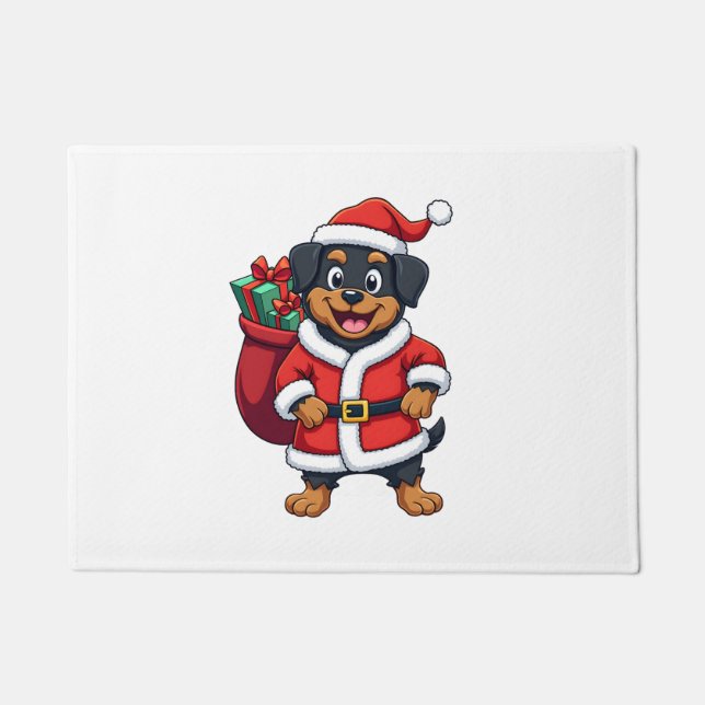 Pomeranian Gift Surprise Doormat (Front)
