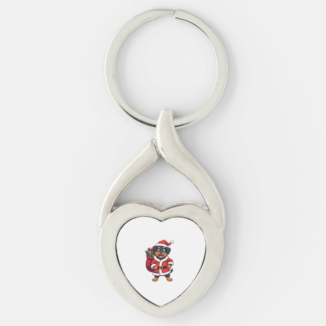Pomeranian Gift Surprise Keychain (Front)