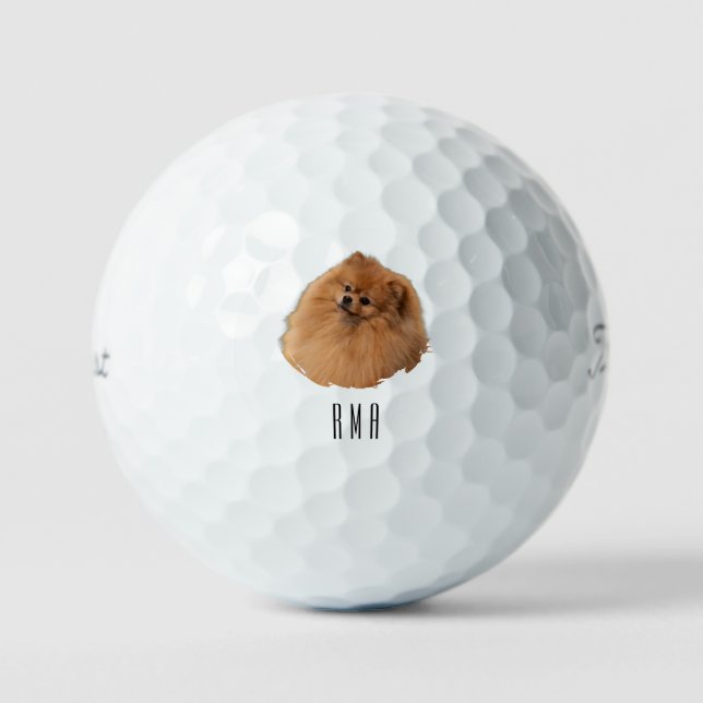 Pomeranian Golf Balls (Front)
