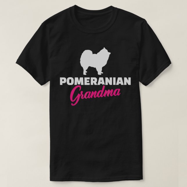 Pomeranian Grandma920  T-Shirt (Design Front)