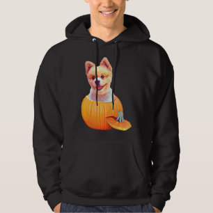 Pomeranian Halloween Pumpkin For Pomeranian Lovers Hoodie