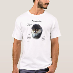 Pomeranian History Design T-Shirt