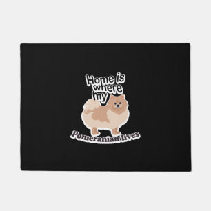 Pomeranian Home Doormat