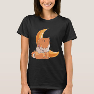 Pomeranian Howling Moon T-Shirt