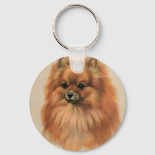 Pomeranian Keychain