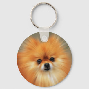 Pomeranian keyring best sale