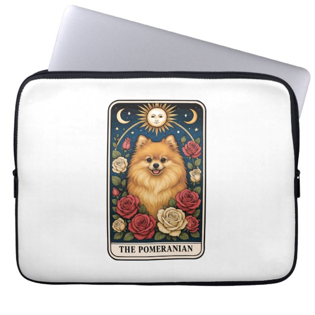 Pomeranian Laptop Sleeve (Front)