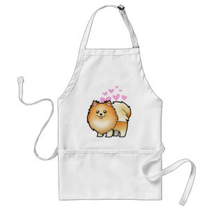 Pomeranian Love Standard Apron