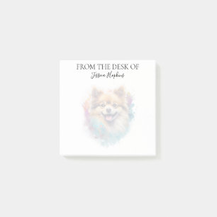 Pomeranian Lover Monogrammed Notes