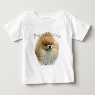 Pomeranian Mom 2 Baby T-Shirt