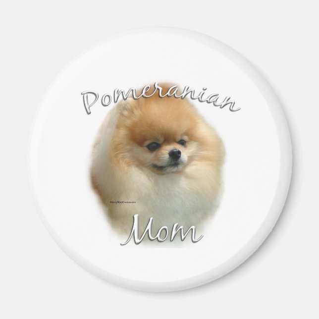 Pomeranian Mom 2 Magnet (Front)