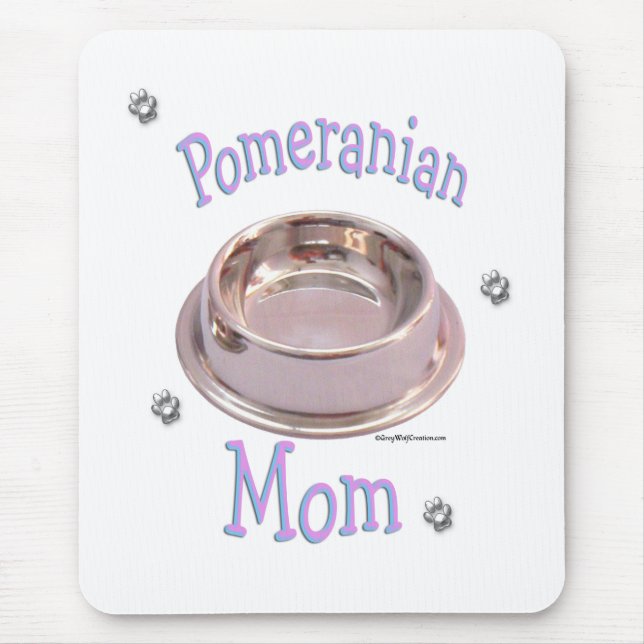 Pomeranian Mom Mouse Pad (Front)