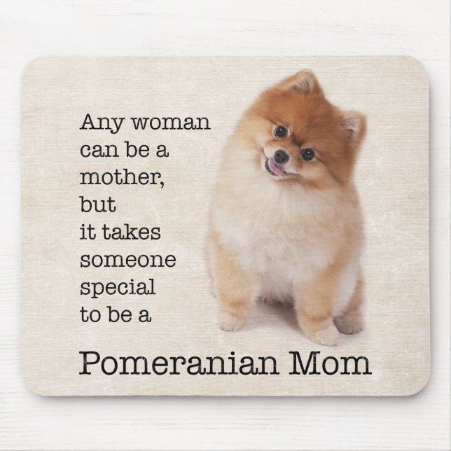 Pomeranian Mom Mousepad (Front)