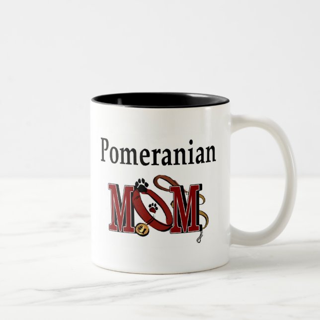 Pomeranian Mom Mug (Right)