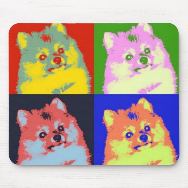 Pomeranian Mouse Pad (Front)