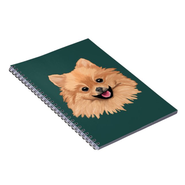 Pomeranian Notebook (Right Side)