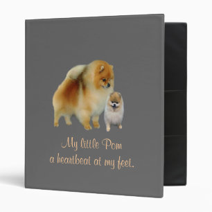 Pomeranian Pals Binder