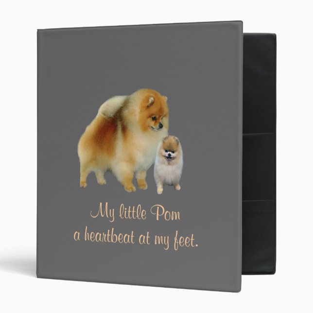 Pomeranian Pals Binder (Front/Inside)