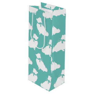 Pomeranian Pom Dog Puppy Wine Gift Bag