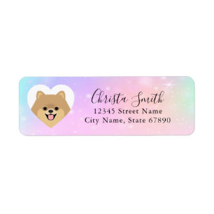 Pomeranian Return Address Labels
