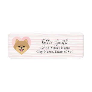 Pomeranian Return Address Labels