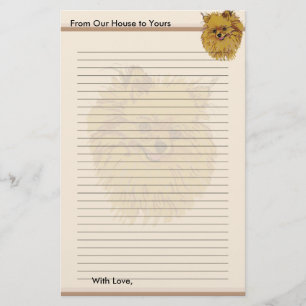 Pomeranian Stationery