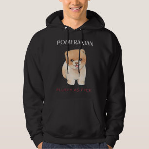 Pomeranian Teddy Bear Fluffy Girlfriend Hoodie