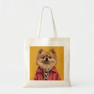 Pomeranian  tote bag