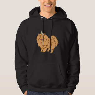 Pomeranian Unicorn Pomicorn Hoodie