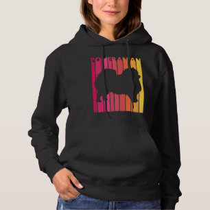 Pomeranian Vintage Dog Pomeranian Dog Lover Hoodie
