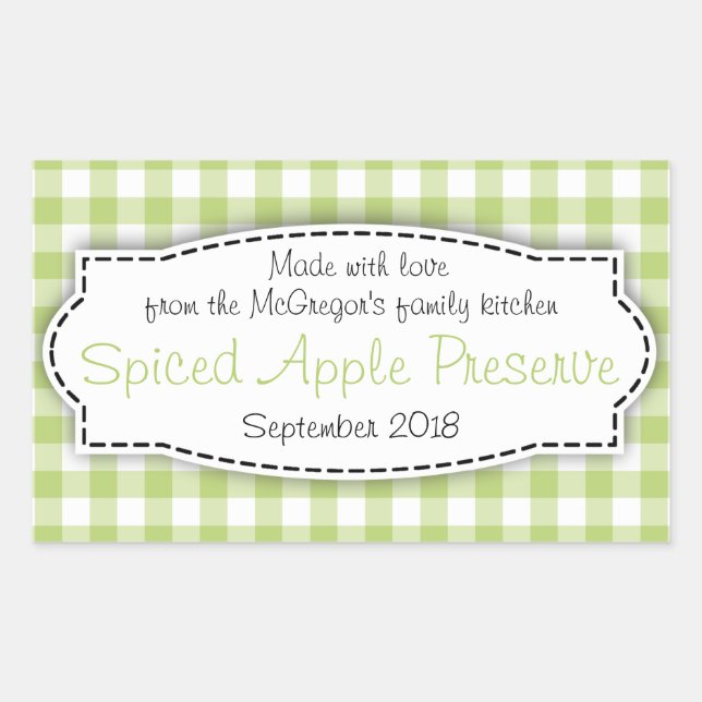 Pomme confiture confiture étiquette alimentaire ve (Devant)