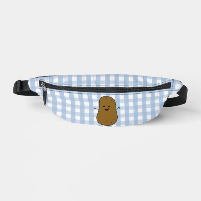 Pomme de terre Brown En vichy bleu (Recto)
