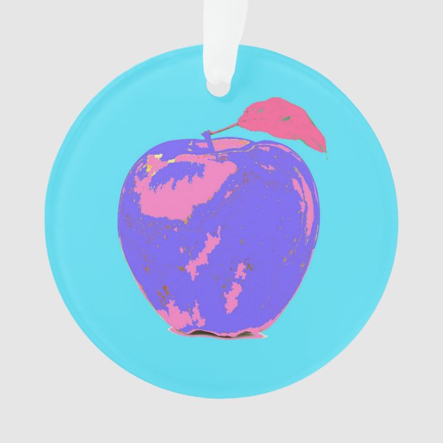 Pomme violette Pop Art (devant)
