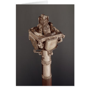 Pommel de la matraque cohérente représentant