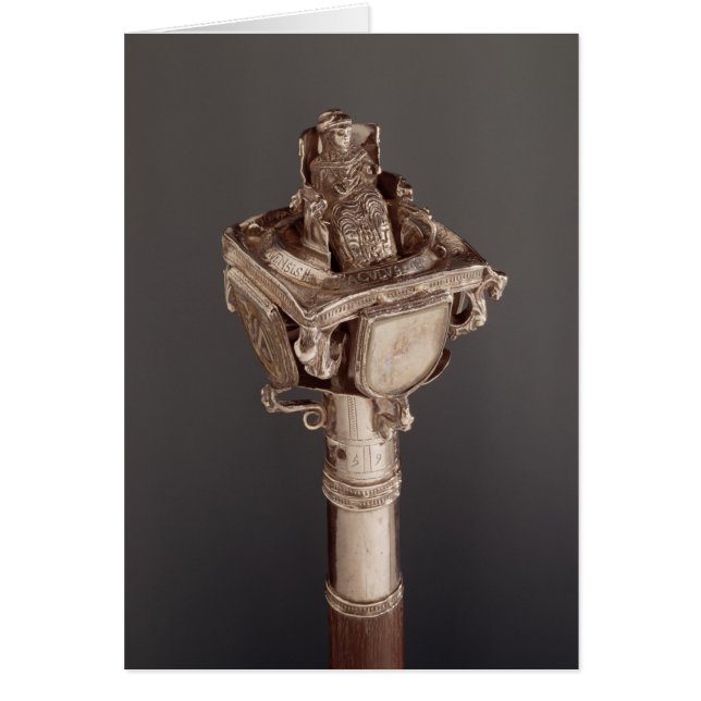 Pommel de la matraque cohérente représentant (Devant)
