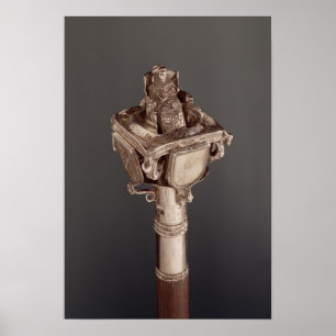 Pommel of the consistorial baton depicting poster