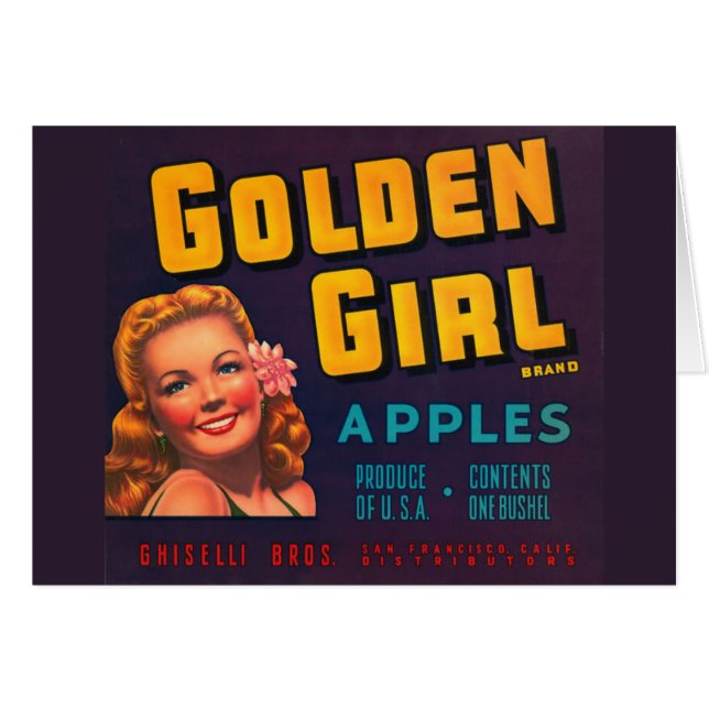 Pommes de fille d'or (Devant horizontal)