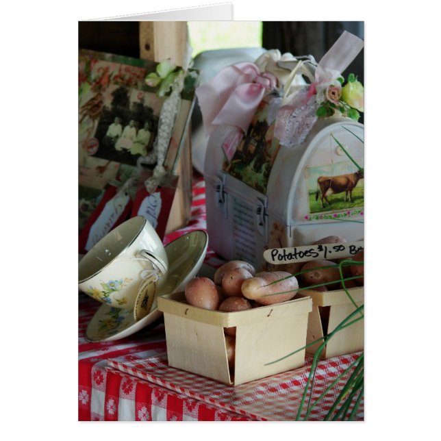 Pommes de terre $1.50 la boîte (Devant)