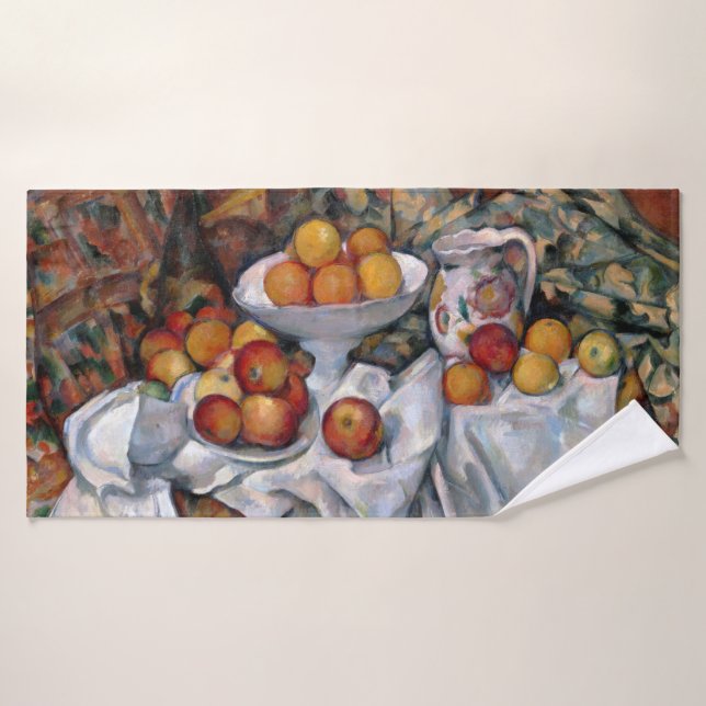 Pommes et oranges, Paul Cezanne, 1895-1900 (Serviette de bain)