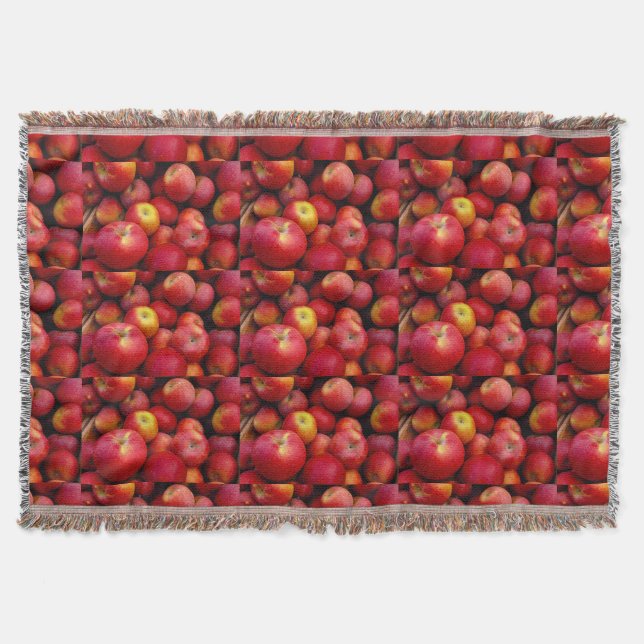 POMMES jeté couverture (Devant)
