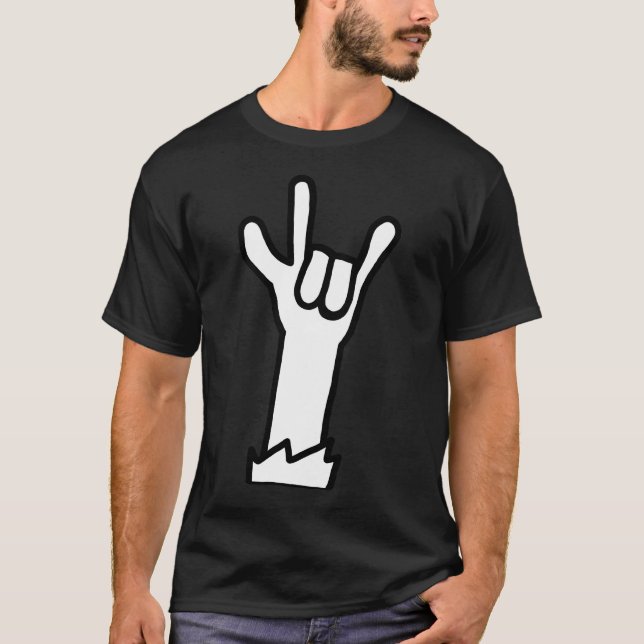 Pommesforel of happiness! T-Shirt (Front)