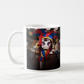 Pomni (The Amazing Digital Circus) - Anxious Offic Coffee Mug