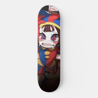 Pomni (The Amazing Digital Circus) - Anxious Offic Skateboard