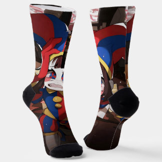Pomni (The Amazing Digital Circus) - Anxious Offic Socks